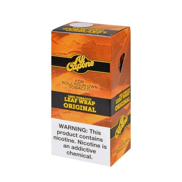 Al Capone Tobacco Leaf Wrap Pack of 18ct Original - Image 3